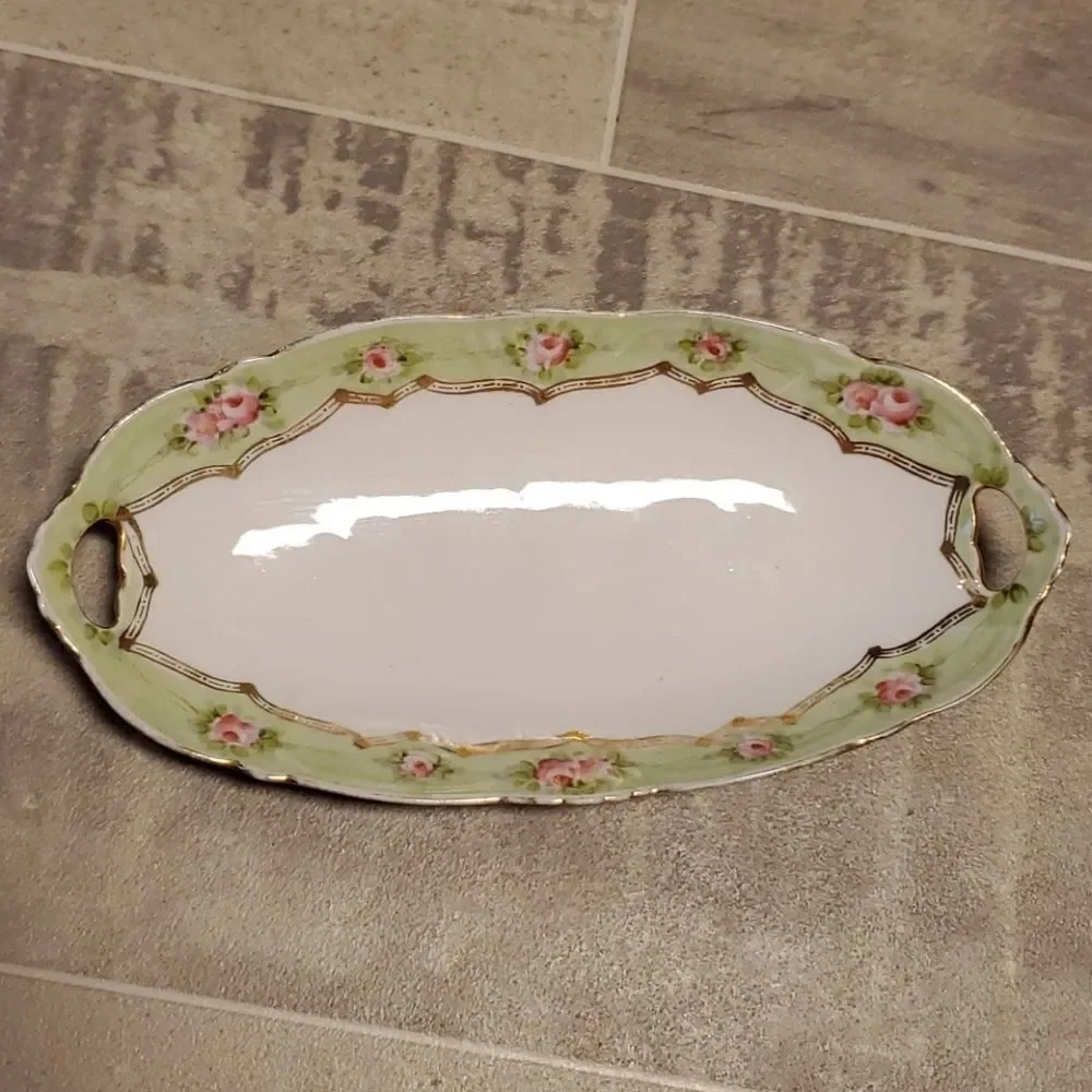 Vintage Bavarian China Pickle Dish